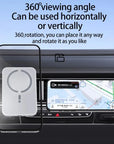 200W Magnetic Wireless Car Charger Air Vent Clip Phone Holder