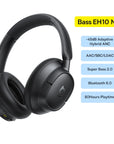 Baseus Bass EH10 NC Wireless Headphones Bluetooth 6.0