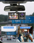 Dash Cam W/ IR Night Vision Loop Recording
