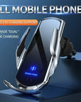 100W Wireless Car Charger Magnetic Car Phone Holder