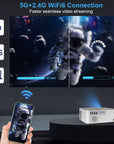 ThundeaL Portable Mini Projector TD92 Pro FHD 1080P