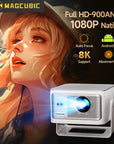 Magcubic Auto Focus Android14 4K Projector