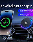 ice Cooling Magnetic Wireless Car Charger Stand
