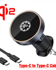 ice Cooling Magnetic Wireless Car Charger Stand
