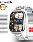 New Ultra Thin Smart Watch men 1.96" AMOLED HD Pixel Display
