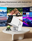 4K Full HD Projector FHD TD80W Android WiFi 3D