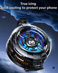 2 IN 1 MEMO CX08 Magnetic Back Clip Universal Mobile Phone Cooler