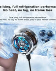 2 IN 1 MEMO CX08 Magnetic Back Clip Universal Mobile Phone Cooler
