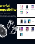 2 IN 1 MEMO CX08 Magnetic Back Clip Universal Mobile Phone Cooler