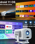 4K Projector Android Native Portable 1080P
