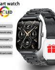 New Ultra Thin Smart Watch men 1.96" AMOLED HD Pixel Display
