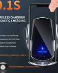 100W Wireless Car Charger Magnetic Car Phone Holder