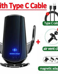 100W Wireless Car Charger Magnetic Car Phone Holder