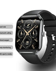 New Ultra Thin Smart Watch men 1.96" AMOLED HD Pixel Display