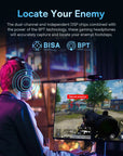 Baseus GH02 Gaming Wireless Headphone with Mic Over-Ear Headphones
