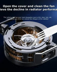 2 IN 1 MEMO CX08 Magnetic Back Clip Universal Mobile Phone Cooler