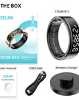 2025 COLMI R12 Smart Ring with Display Screen and Touch