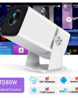 4K Full HD Projector FHD TD80W Android WiFi 3D