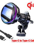 ice Cooling Magnetic Wireless Car Charger Stand