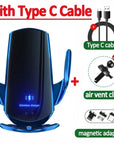 100W Wireless Car Charger Magnetic Car Phone Holder