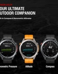 NEW 2025 Zeblaze Stratos 4 GPS Smartwatch 1.43" AMOLED
