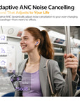 N70 Adaptive ANC Wireless Earbuds Bluetooth 6.0