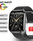 New Ultra Thin Smart Watch men 1.96" AMOLED HD Pixel Display