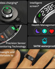 2025 COLMI R12 Smart Ring with Display Screen and Touch