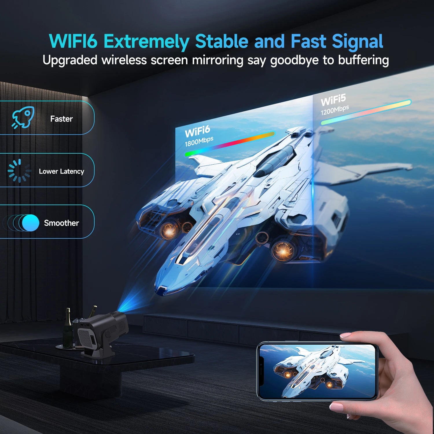 HY320 Mini Newly Native 720P Android 11 4K