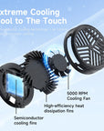Hagibis Magnetic Cell Phone Cooler Universal Cooling Fan
