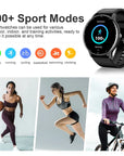 Smart Watch Women Men Full Touch Screen Bluetooth Call