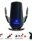 100W Wireless Car Charger Magnetic Car Phone Holder